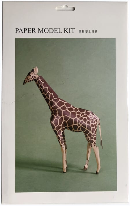 Puzzle 3D Giraff