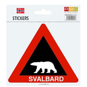 Stickers - Isbjørn Svalbard M