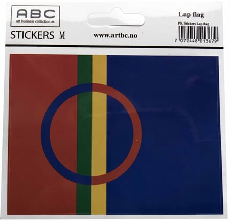 Stickers - Samisk flagg