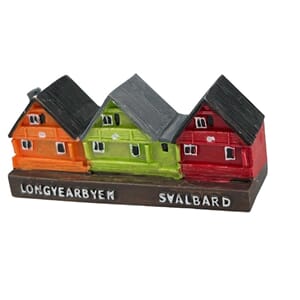Polyresin - Svalbard 3 hus