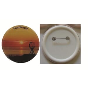 Button - Nordkapp sunset