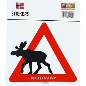 Stickers - Elg ut av skilt Large