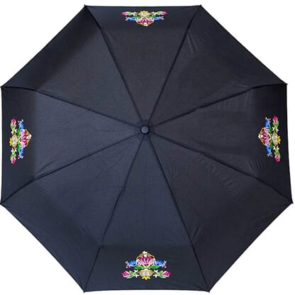 Silketrykking av bunadsparaplyer