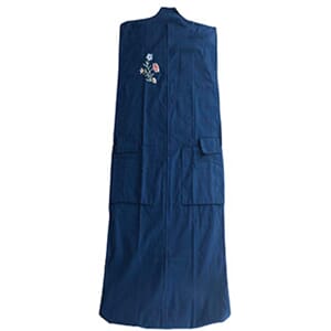 Oppbevaring - pose Nordland brodert blå lang