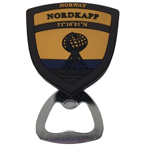 Flaskeåpner - Nordkapp globe orange