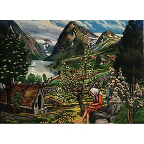Magnet foto - Kari, Astrup - KODE