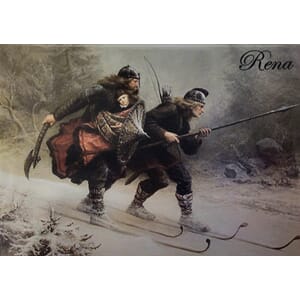 Magnet foto - Birkebeiner Rena - spesialdesign for kunde