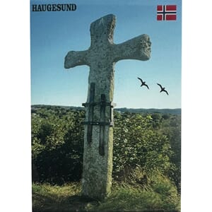 Magnet foto - Steinkorset på Haraldshaugen