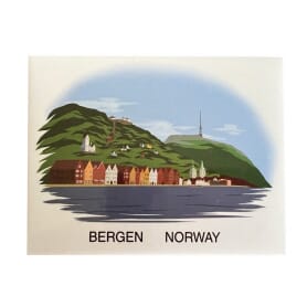 Magnet foto - Bergen perspektiv