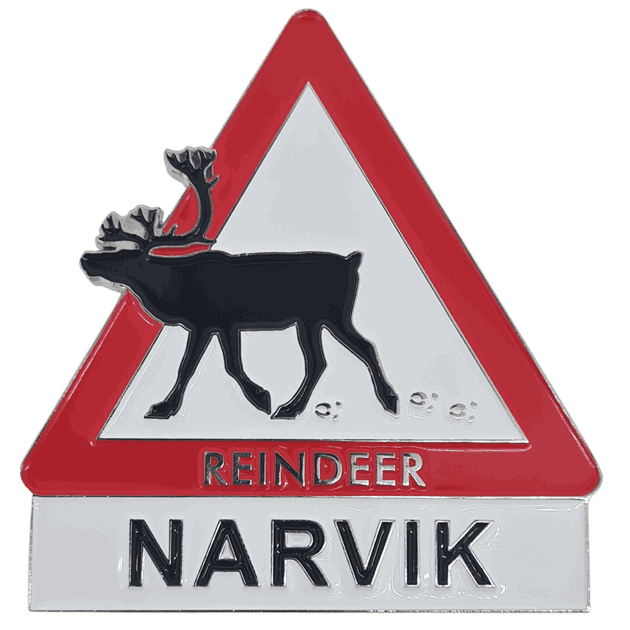 0103024095 Metallmagnet rein ut av skilt Narvik.png