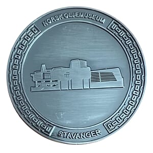 Magnet metall  - Oljemuseum byggning (Spesialdesign for kunde)