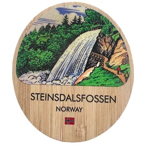 Magnet - tre Steinsdalsfossen retro