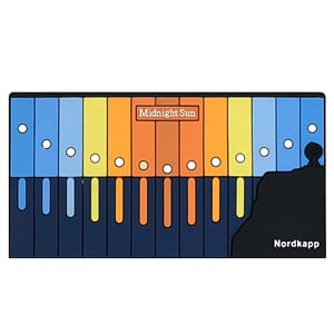 PVC magnet - Solens vandring