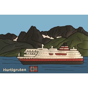 PVC magnet - Hurtigruten