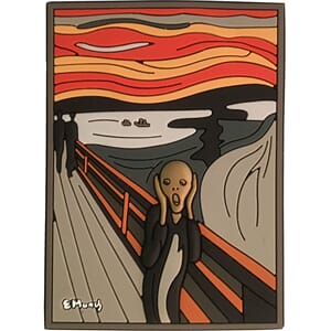 PVC magnet - Skrik