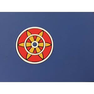 PVC magnet - Flagg Kvensk