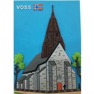 PVC magnet  - Voss kirke