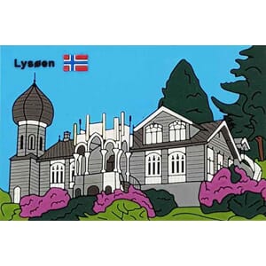 PVC magnet - Lysøen