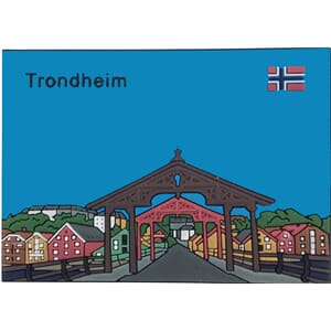 PVC magnet - Trondheim bro