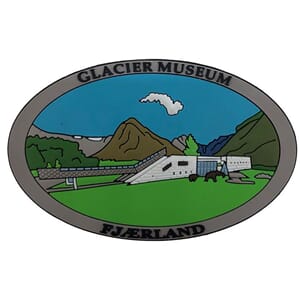 PVC magnet - Bremuseet Oval - spesialdesignet for kunde