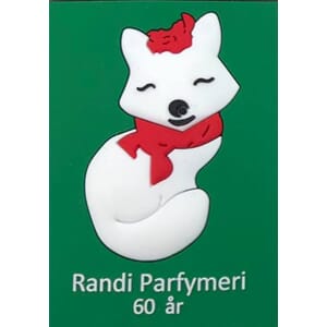 PVC magnet - Randi rev grønn - spesialdesign kunde