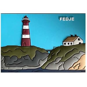 PVC magnet - Fedje fyrtårn