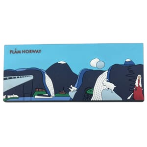 PVC magnet - Flåm Valley