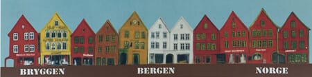 Bokmerke  - Bryggen