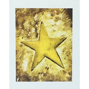 Kort - Stjerne gul