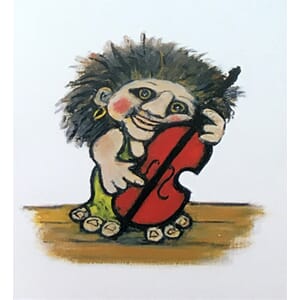 Kort - Smilende troll