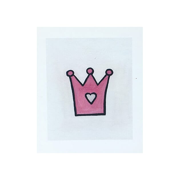 136-varians Kort Prinsessekrone rosa.jpg