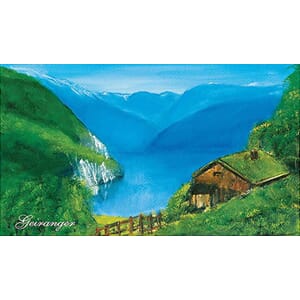 Prospektkort  - Geiranger