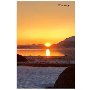 Prospektkort - Midnight sun