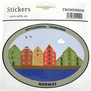Stickers- Trondheim