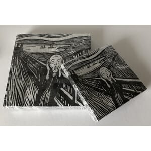 Pakke - Servietter Skrik 2 x 5 stk.