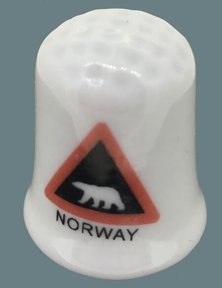 Fingerbøl - Isbjørn Norge