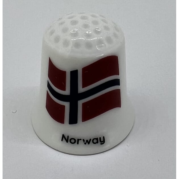 Norway flagg fingerbøl.jpg