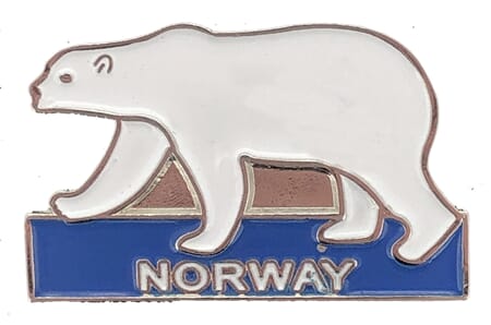Pins - Isbjørn Norge