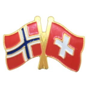 Pins - Norge - Sveits