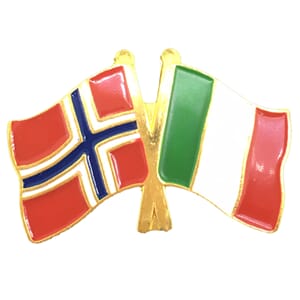 Pins - Norge - Italia
