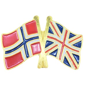 Pins - Norge - England