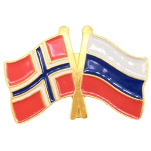 Pins - Norge - Russland