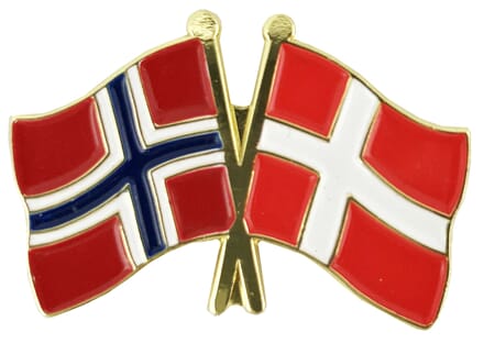 Pins - Norge og Danmark