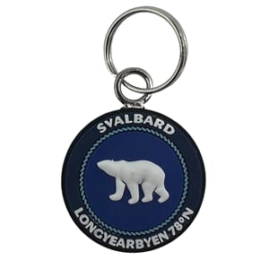 Zipper pull - Isbjørn rund tauverk Svalbard