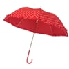 Paraply Retro rød profil