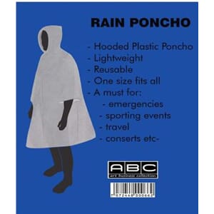 Poncho regn - Tynn