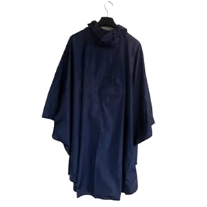 Poncho regn - Blå   Eco friendly