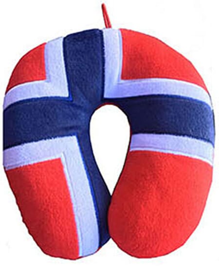 Nakkepute - Norsk flagg