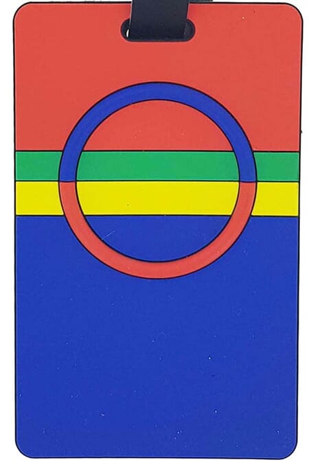 Name tag - Samisk flagg