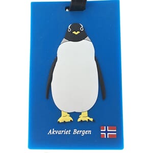Nametag - Pingvin Akvariet - spesialdesign for kunde
